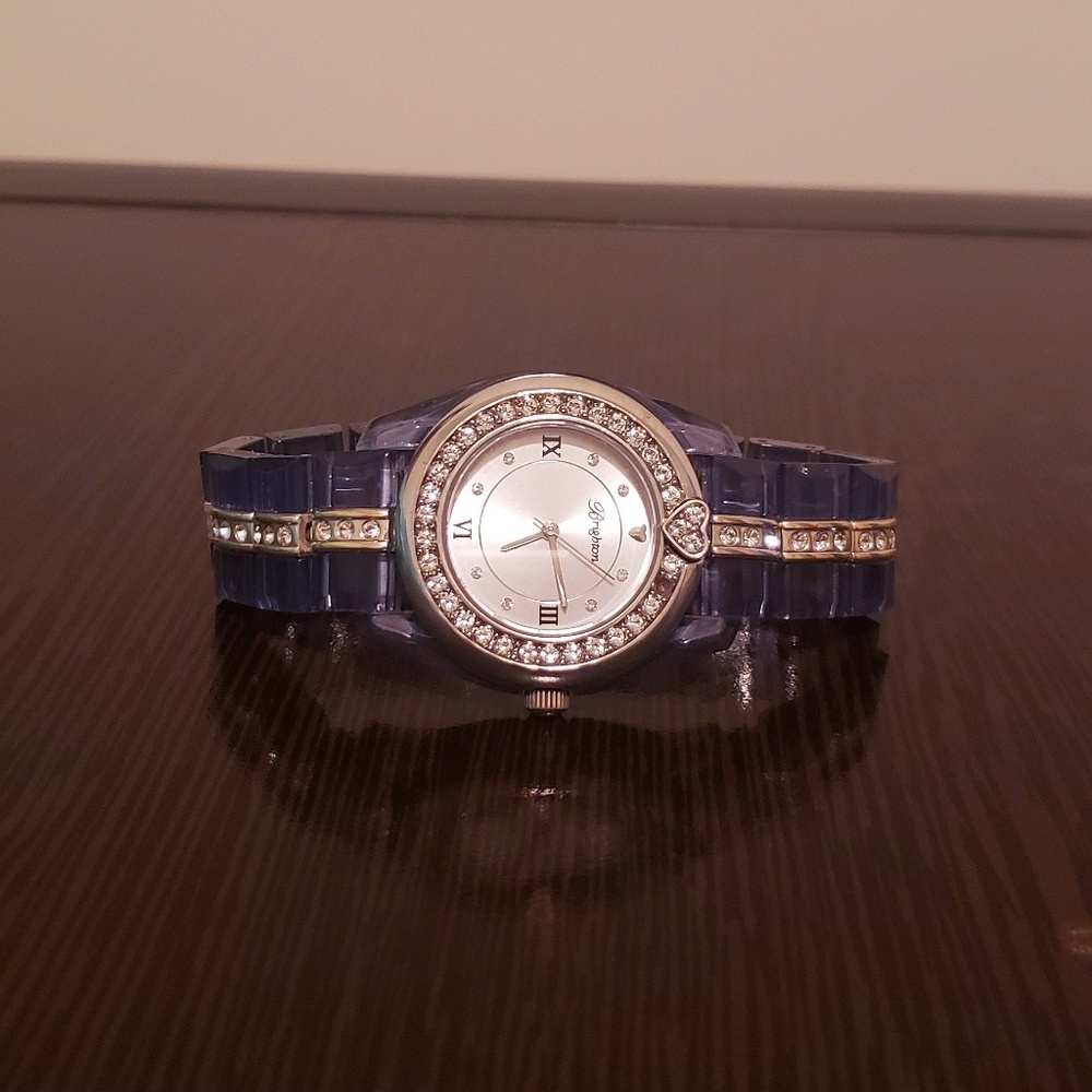 Blue Rhinestone Brighton Watch